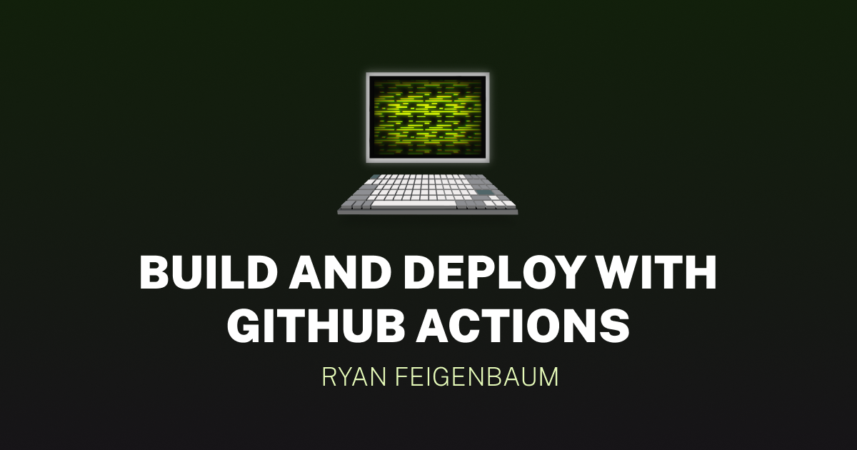 Build & Deploy Ghost Themes with GitHub Actions