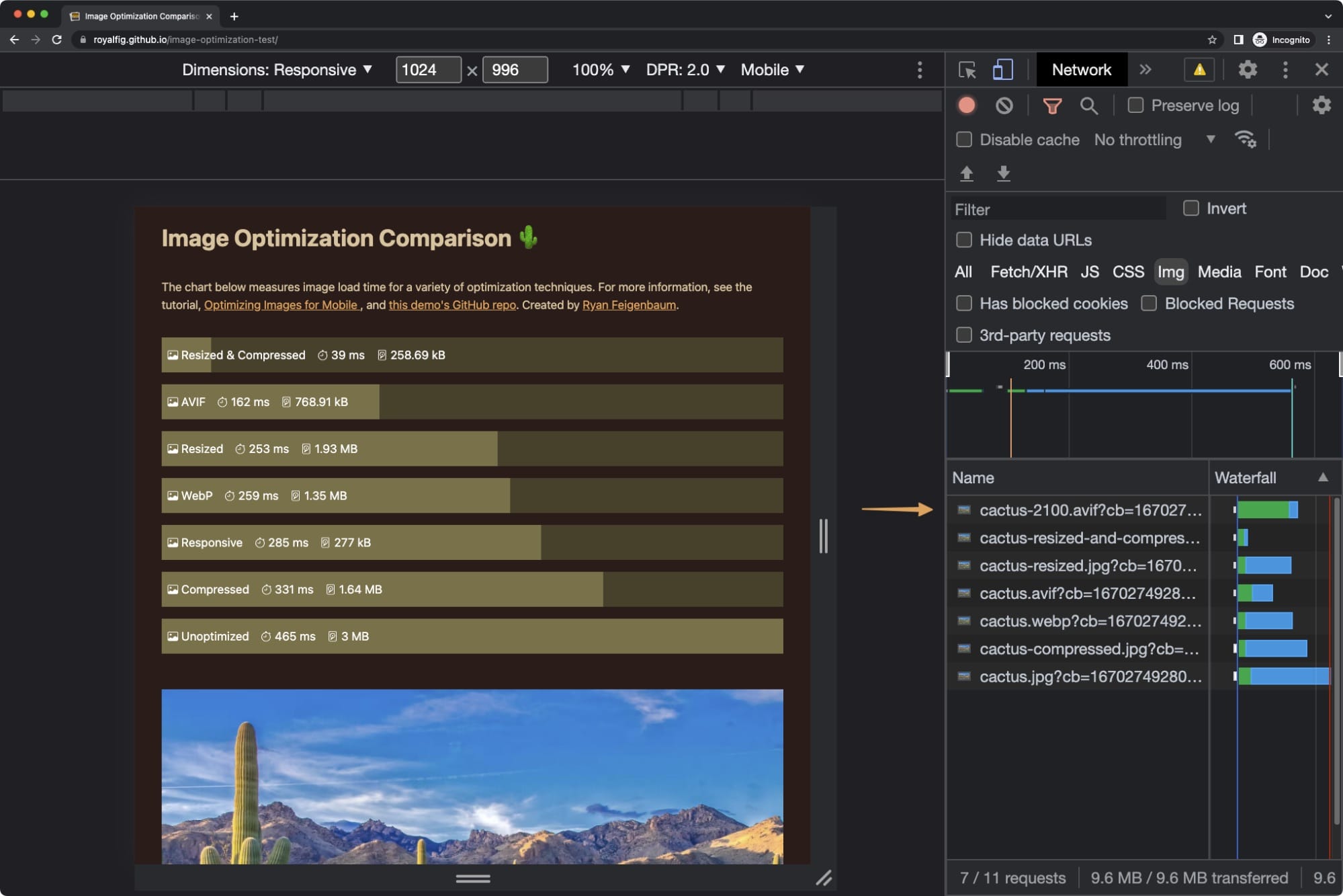 A Guide to Image Optimization on the Web