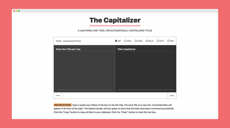 The Capitalizer